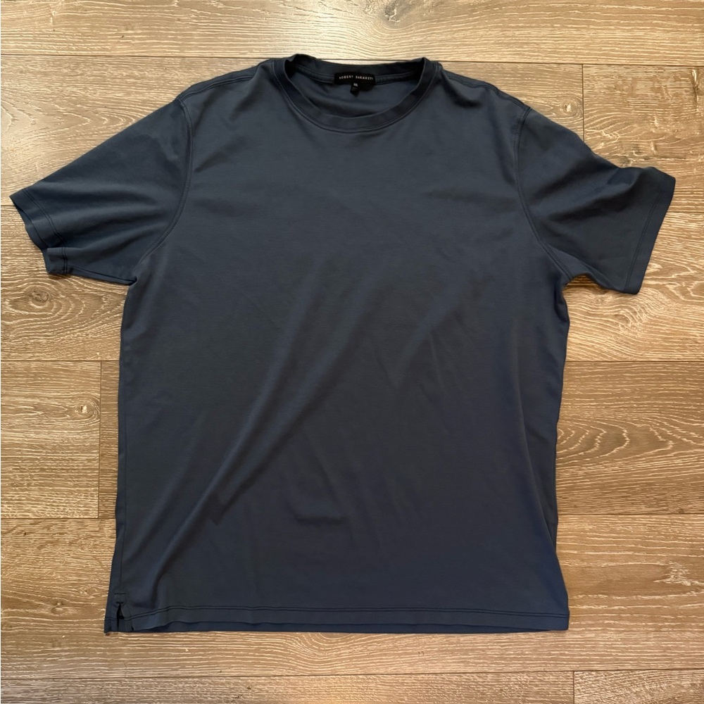 Robert Barakett Dark Blue Short Sleeve Tee
